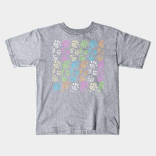 Dog paw Kids T-Shirt